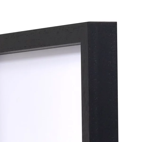 Trikotrahmen EasyChange für schnellen Shirtwechsel - ohne Glasscheibe, nach Maß schwarz | ohne Glas, mit Rückwand