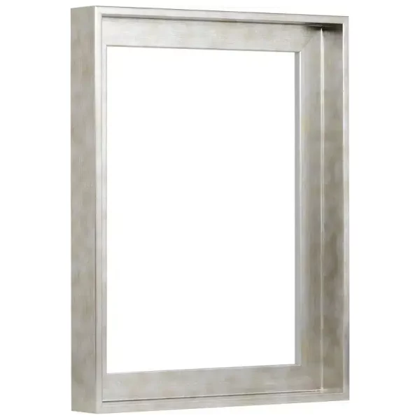 Schattenfugenrahmen Aurora 25x70 cm | Antiksilber | Leerrahmen (ohne Glas und Rückwand)