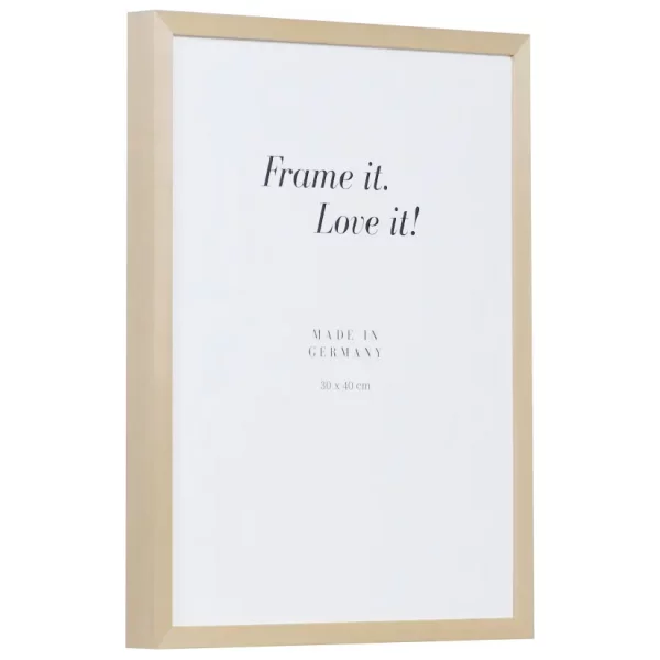 Cadre en bois de tilleul 7x10 cm | naturel | verre standard (2 mm)