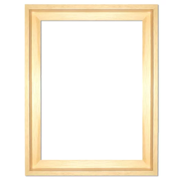 Caisse américaine Eclipse naturel 40x50 cm | naturel | cadre vide (sans verre ni panneau arrière)