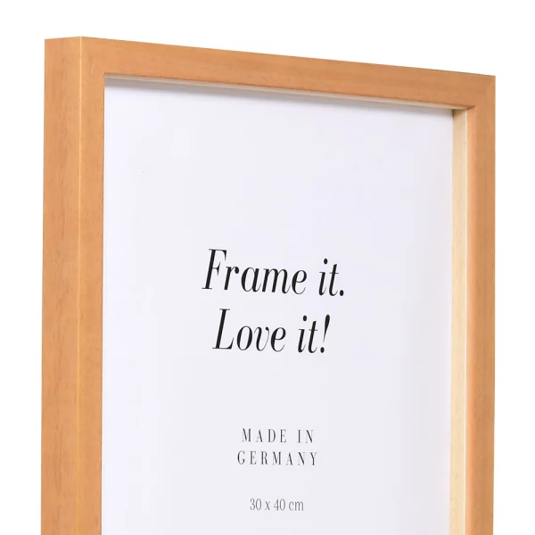 Cadre 3D en bois Figari 10x15 cm | brun | verre standard (2 mm)