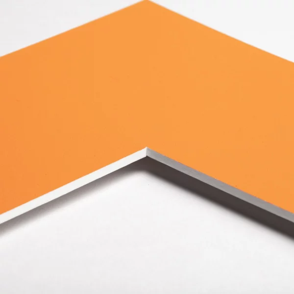 Passepartout nach Maß Orange