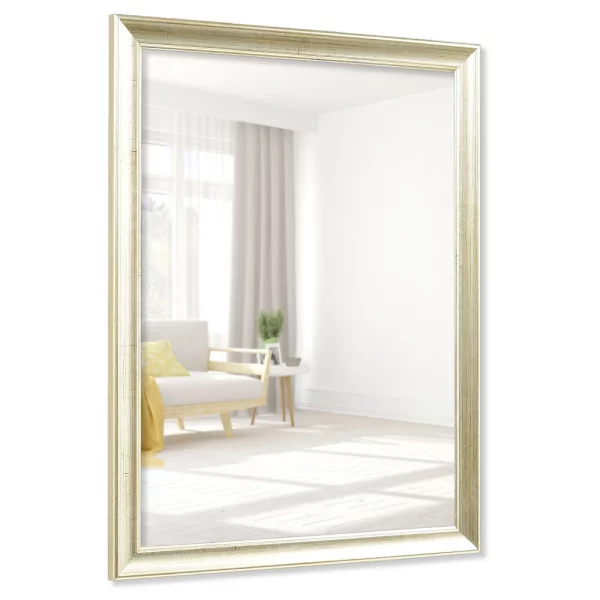 Spiegelrahmen Périgueux 40x60 cm | antiksilber | Spiegel (3 mm)