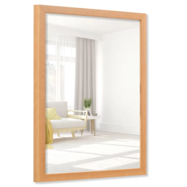 Cadre pour miroir Figari 10x15 cm | brun | miroir (3 mm)