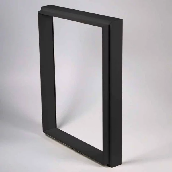 Boîte ajointée au cadre Unibox 60x80 cm | noir | cadre vide (sans verre ni panneau arrière)