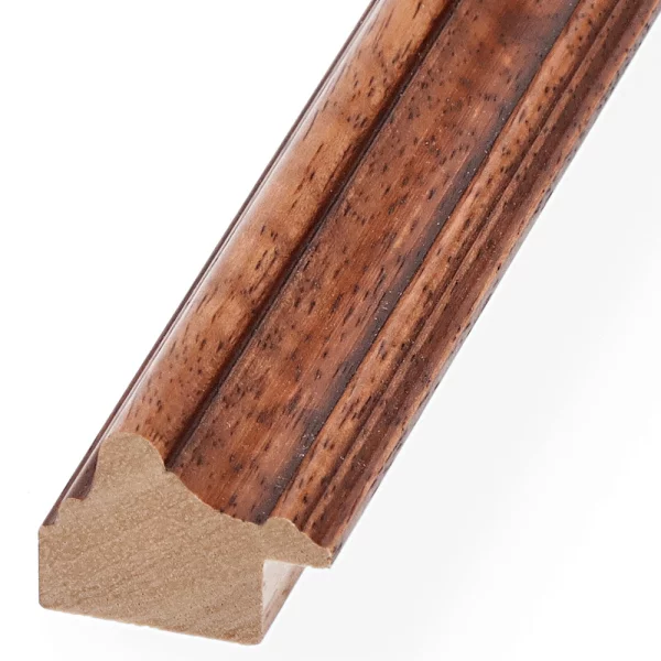 Holzrahmen Horgen 20x30 cm | nussbaum | Normalglas (2 mm)