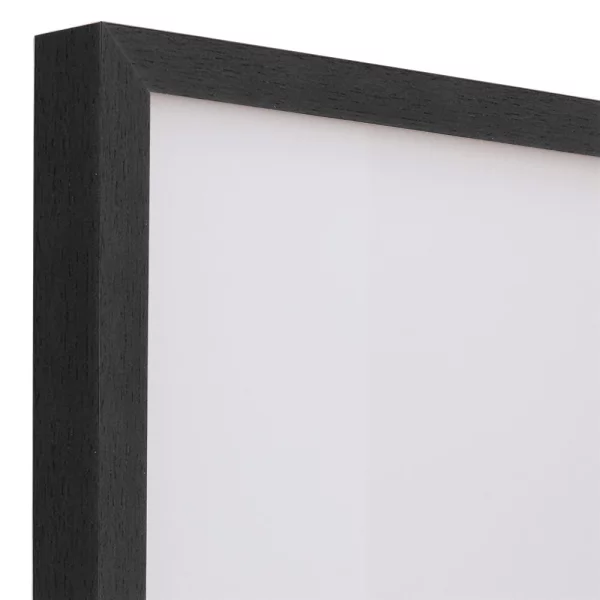 Holz-Bilderrahmen Loft 15 50x70 cm | Anthrazit | Normalglas (2 mm)