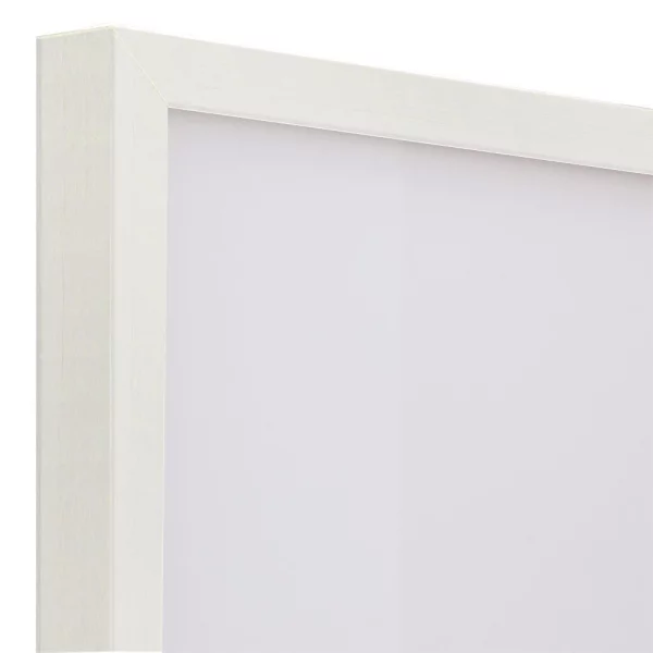 Holz-Bilderrahmen Loft 15 50x70 cm | Naturweiß | Normalglas (2 mm)