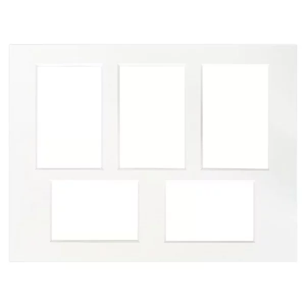 2,5 mm Passepartout in Museumsqualität, 30x40 cm (9x13 cm, 10x15 cm) 30x40cm (9x13 cm, 10x15 cm) | Hellweiß