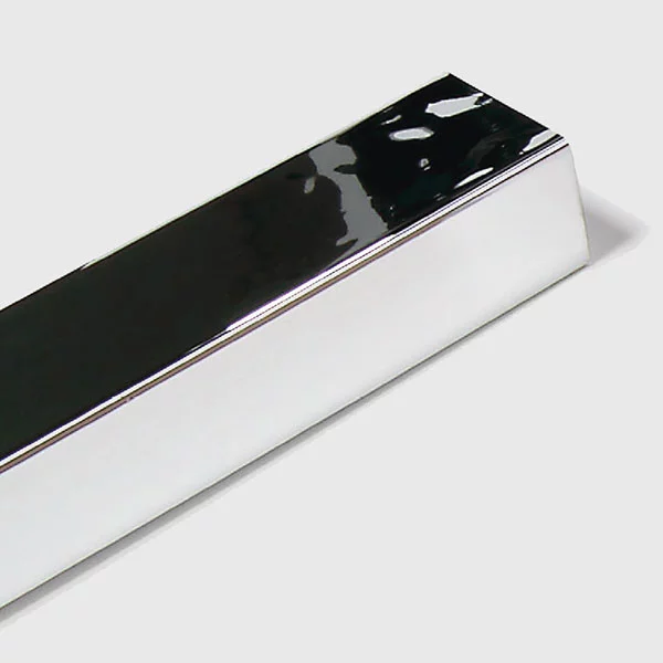 Holz-Bilderrahmen Matrix 40 nach Maß Aluminium | Normalglas (2 mm)