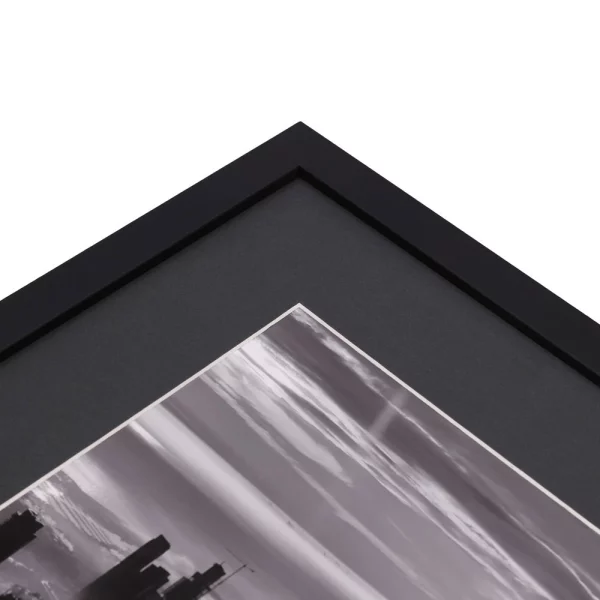 1,4 mm Passepartout White Core Maßanfertigung Charcoal