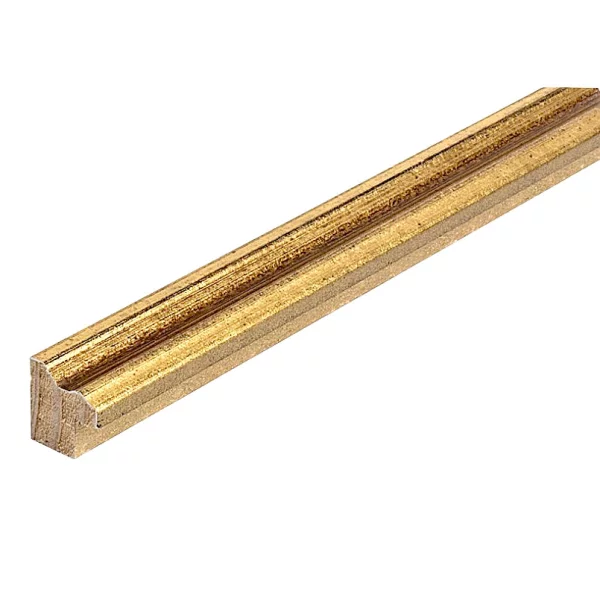 Cadre en bois Vienna 20 21x29,7 cm (A4) | or | verre standard (2 mm)