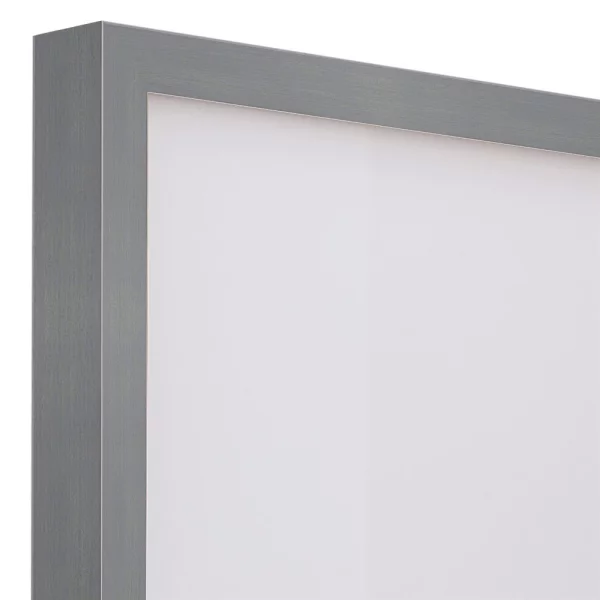 Cadre en bois coupe sur mesure, Loft 15 gris | verre standard (2 mm)