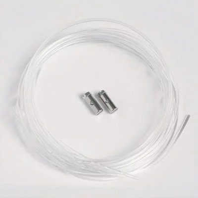 50 Stück Perlonseile 2mm/200cm mit Schraubgleitern (max. Tragkraft 5 kg) max. Tragkraft 5 kg
