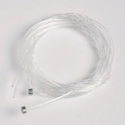 2 Stück Perlonseile 2mm/200cm mit Tellergleitern max. Tragkraft 5 kg