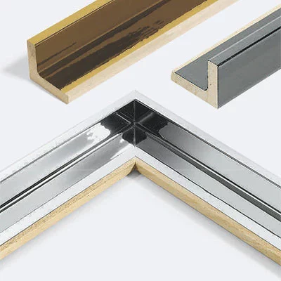 Caisse américaine coupe sur mesure, Matrix Floater aluminium | cadre vide (sans verre ni panneau arrière)