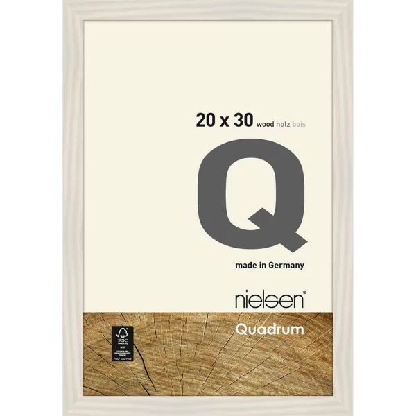 Fotorahmen Quadrum 20x30 cm | Weiß | Normalglas (2 mm)