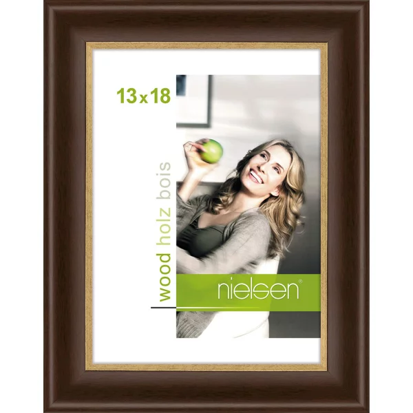 Cadre en bois Derby 13x18 cm | palissandre | verre standard (2 mm)