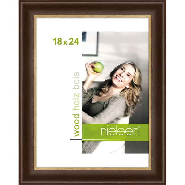 Cadre en bois Derby 18x24 cm | palissandre | verre standard (2 mm)