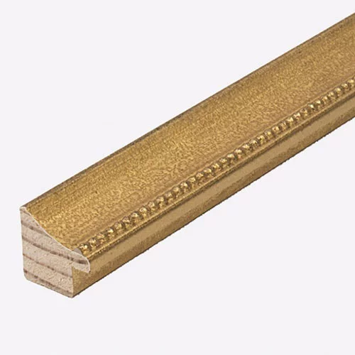 Cadre en bois coupe sur mesure, Opera 25x23 or | verre standard (2 mm)