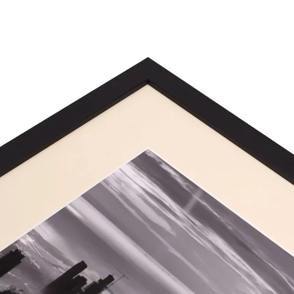 1,4 mm Passepartout in Standardformaten mit individuellem Ausschnitt 13x18 cm | Cream