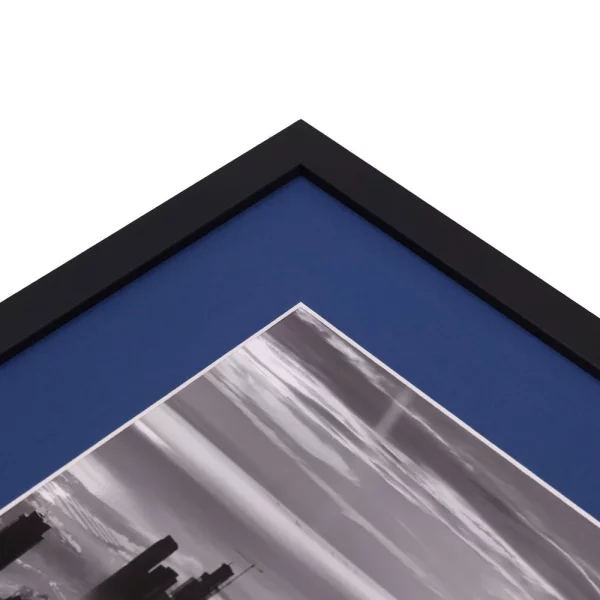 1,4 mm Passepartout in Standardformaten mit individuellem Ausschnitt 13x18 cm | Delft Blue