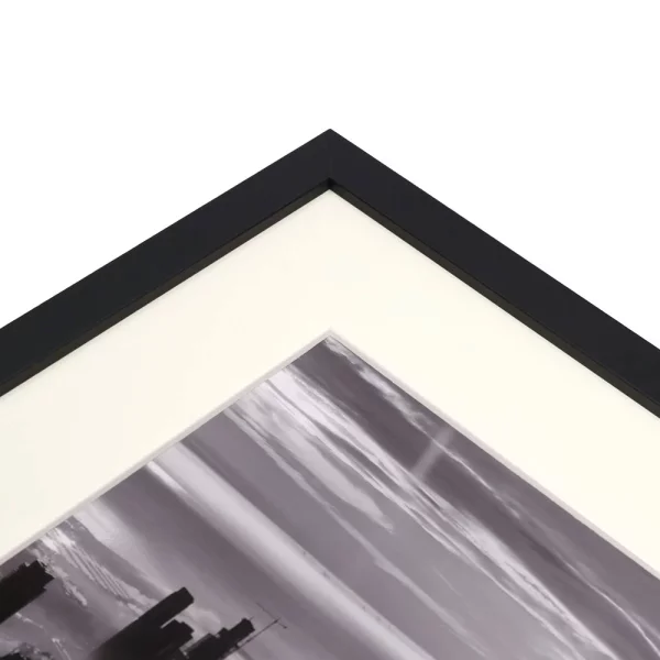 1,4 mm WhiteCore passe-partout standard avec coupe individuelle 24x30 cm | Fabric White