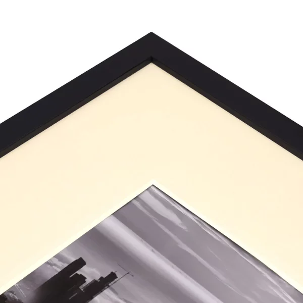 2,4 mm Bütten-Passepartout Teichert Classic White