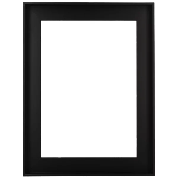 Schattenfugenrahmen Floater I 13x18 cm | Schwarz matt | Leerrahmen (ohne Glas und Rückwand)