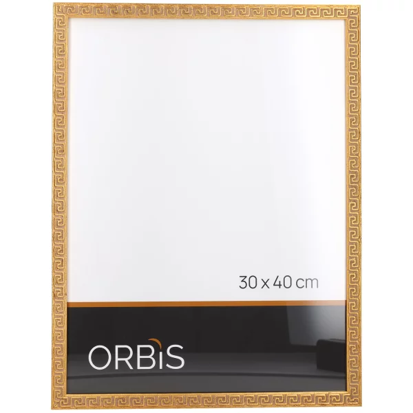 Bilderrahmen Sylvia aus Holz 13x18 cm | Gold | Normalglas (2 mm)
