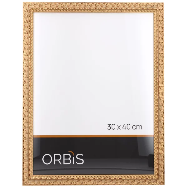 Barockrahmen Francis nach Mass Gold | Normalglas (2 mm)