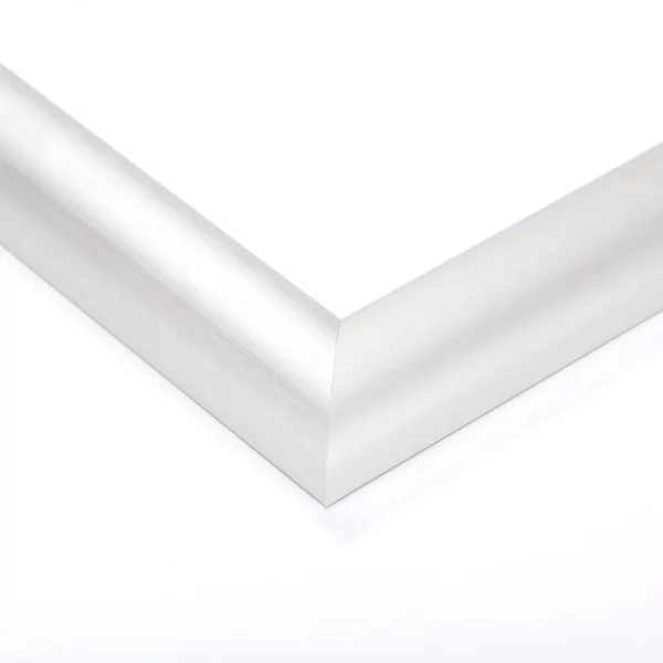 Cadre en aluminium Profil B 21x29,7 cm (A4) | argent mat | verre standard (3 mm)