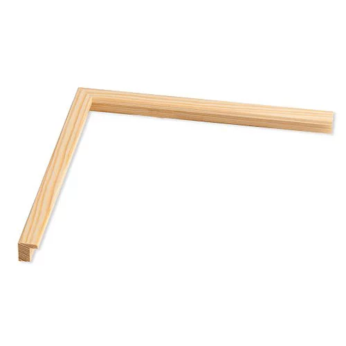 Holz Bilderrahmen Jupiter 15x20 | natur lasiert | Normalglas (2 mm)