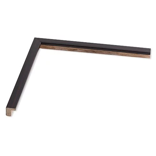 Holz Bilderrahmen Jupiter 15x20 | schokobraun | Normalglas (2 mm)