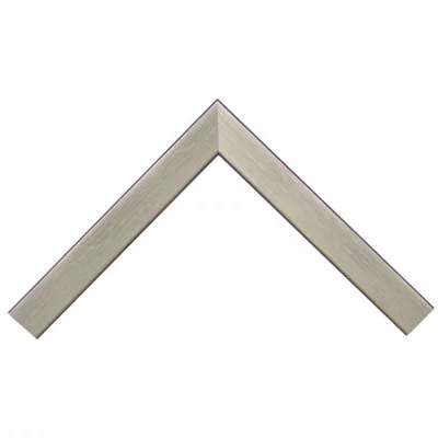 Holz Bilderrahmen Bavaria 40x50 | Bavaria Silber, lila unterlegt | Normalglas (2 mm)