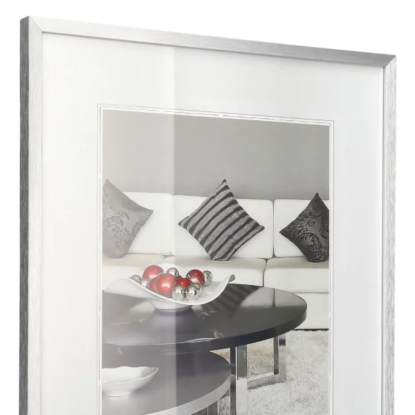 Cadre en aluminium Chair 20x30 cm | argent | verre standard (2 mm)