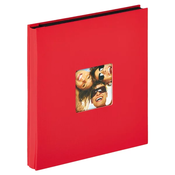 Album photo Fun à pochettes pour 400 photos 10x15 cm | rouge