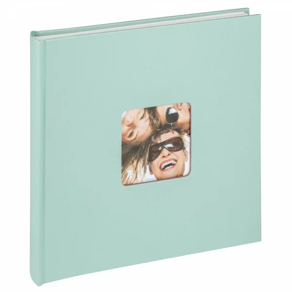 Album photo à coller Fun avec 40 pages, 26x25 cm cm 26x25 cm | vert menthe