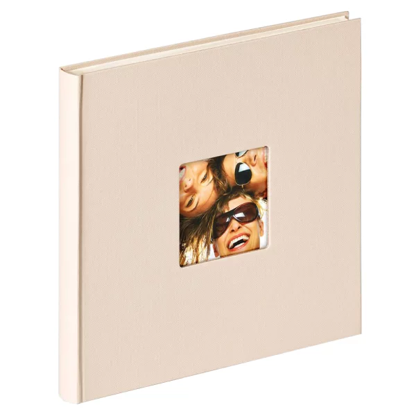 Album photo à coller Fun avec 40 pages, 26x25 cm cm 26x25 cm | sable