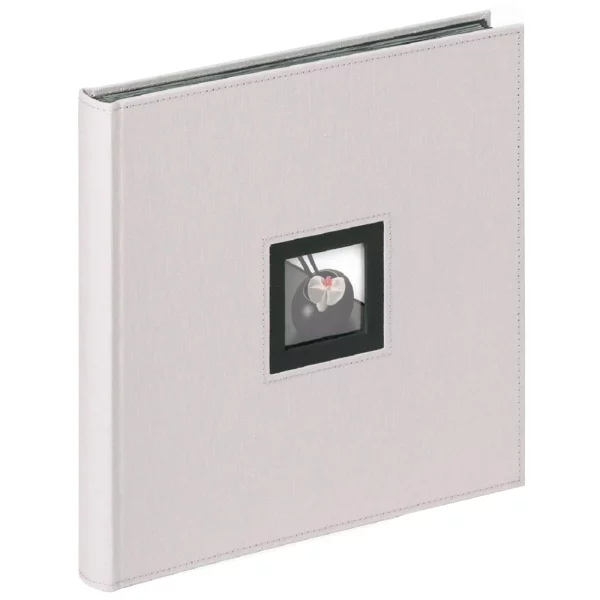 Album photo à coller Black&White avec 50 pages, 26x25 cm 26x25 cm | gris