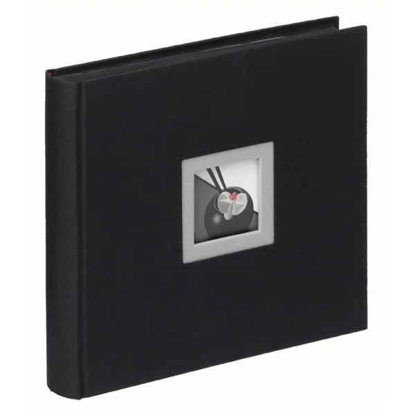 Album photo à coller Black&White avec 50 pages, 26x25 cm 26x25 cm | noir