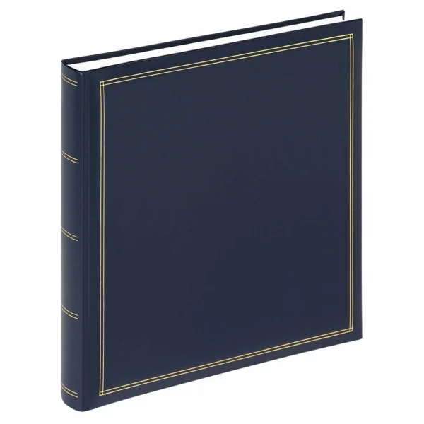 Album photo à coller Monza avec 60 pages blanches, 33x34 cm 34x33 cm | bleu