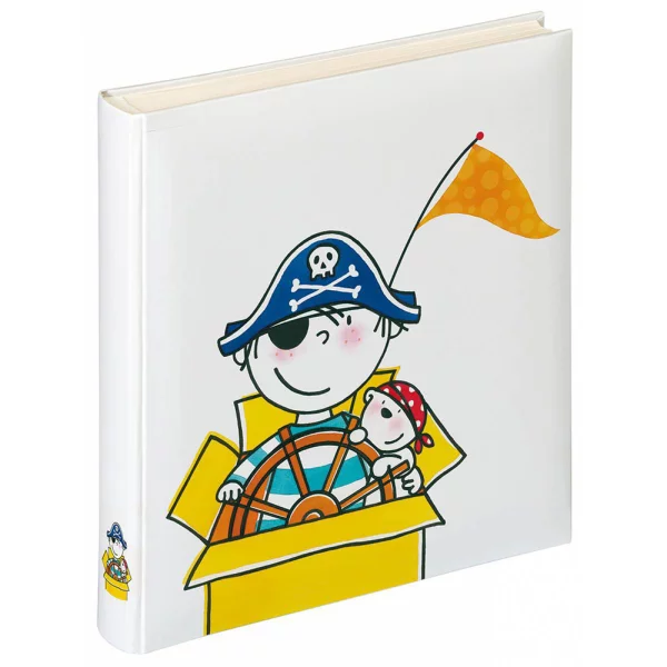 Album photo à coller pour enfants avec 50 pages, 28x30,5 cm 28x30,5 cm | pirate box