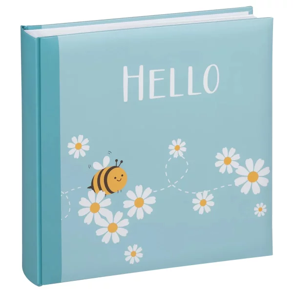 Album photo pour enfants avec 50 pages à coller, 26 x 25 cm 26x25 cm | bleu