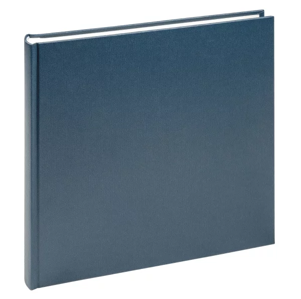 Album photo de condoléances avec 40 pages à coller, 26 x 25 cm 26x25 cm | bleu