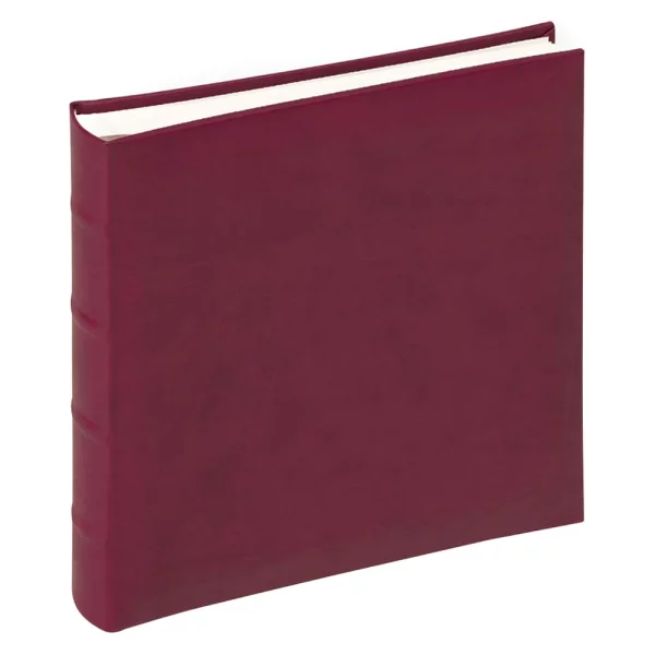 Album photo à coller Classic avec 60 pages blanches, 25x26 cm 25x26 cm | rouge