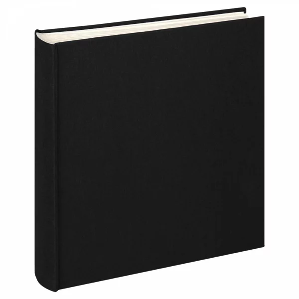 Fotoalbum Cloth mit 100 Seiten zum Einkleben, 30x30 cm 30x30 cm | schwarz