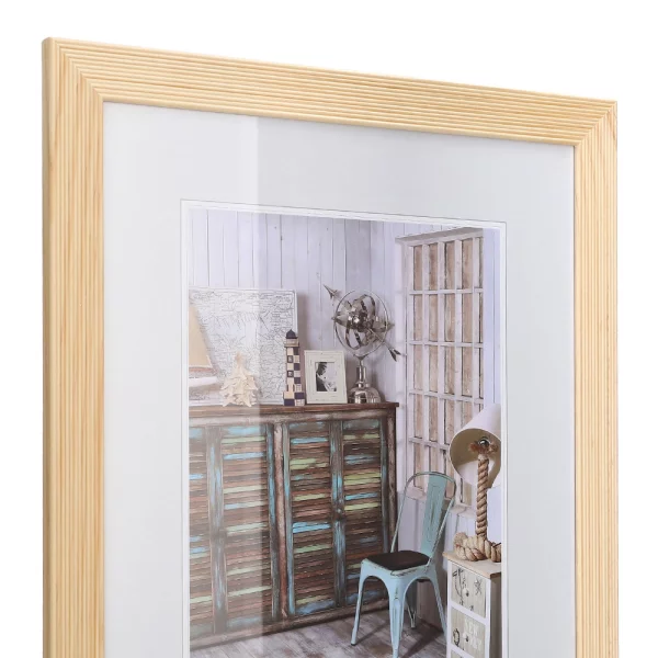 Cadre en bois Grado 13x18 cm | naturel | verre standard (2 mm)