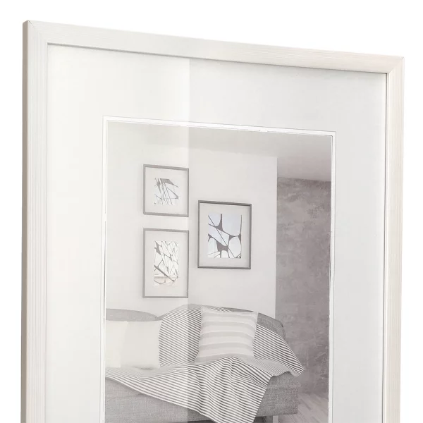 Cadre en plastique Construction 10x15 cm | blanc | verre standard (2 mm)