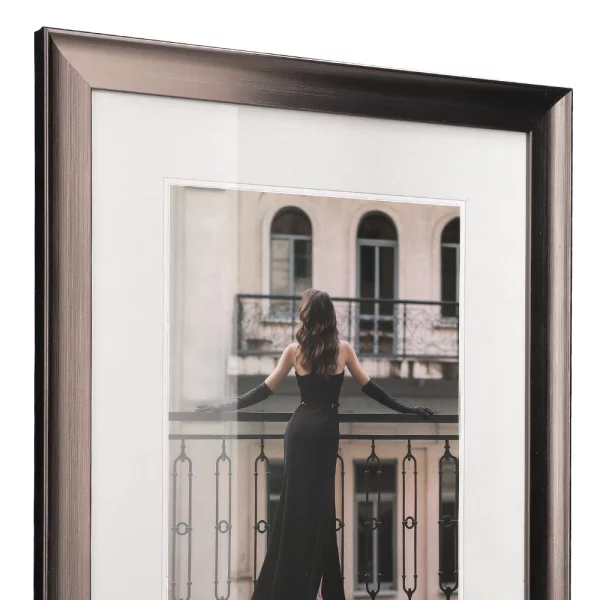 Cadre en plastique Venise 13x18 cm | acier | verre standard (2 mm)